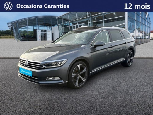 Occasion VOLKSWAGEN Passat SW 2.0 TDI 190 Carat Edition DSG6 / Toit Panoramique / GPS / Caméra / Hayon Electrique / Jant 2017 Gris Indium 19 989 € à Haguenau