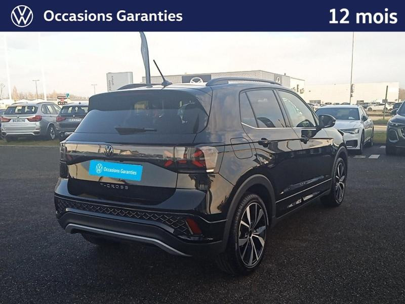 Occasion VOLKSWAGEN T-Cross 1.0 TSI 116 R-Line Edition DSG7 / GPS / Caméra / Keyless / Feux Matrix LED / Régulateur Adap 2025 Noir Intense nacrée 25989 € à Haguenau