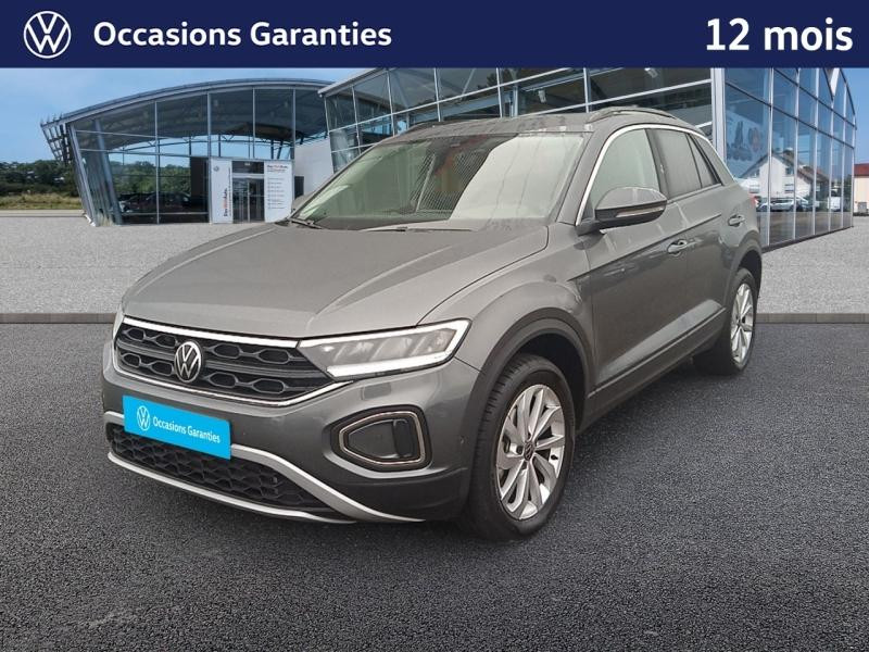 Occasion VOLKSWAGEN T-Roc 1.5 TSI Evo2 150 ch Life Plus DSG7 / APP CONNECT / CAMERA / ACC 2025 Gris Pyrite métallisée 29490 € à Haguenau