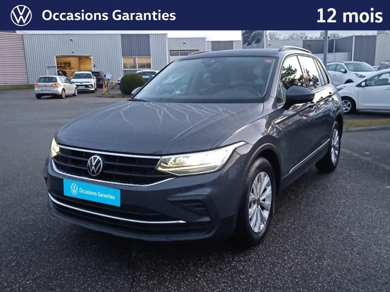Occasion VOLKSWAGEN Tiguan 2.0 TDI 150 Life Business DSG7 / GPS / Caméra / Keyless / Feux LED / Régulateur Adaptatif 2021 Gris Dauphin métallisée 24989 € à Haguenau