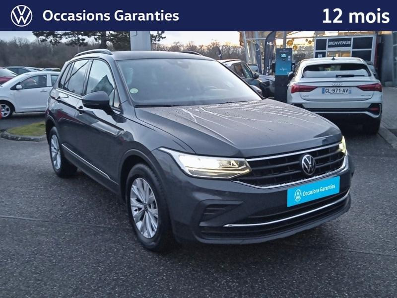 Occasion VOLKSWAGEN Tiguan 2.0 TDI 150 Life Business DSG7 / GPS / Caméra / Keyless / Feux LED / Régulateur Adaptatif 2021 Gris Dauphin métallisée 24989 € à Haguenau