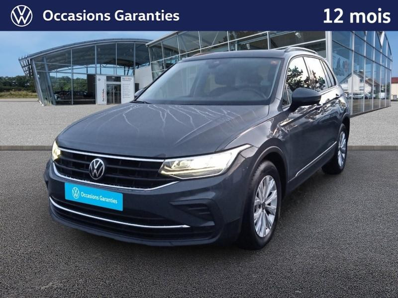 Occasion VOLKSWAGEN Tiguan 2.0 TDI 150 Life Business DSG7 / GPS / Caméra / Keyless / Feux LED / Régulateur Adaptatif 2021 Gris Dauphin métallisée 24989 € à Haguenau