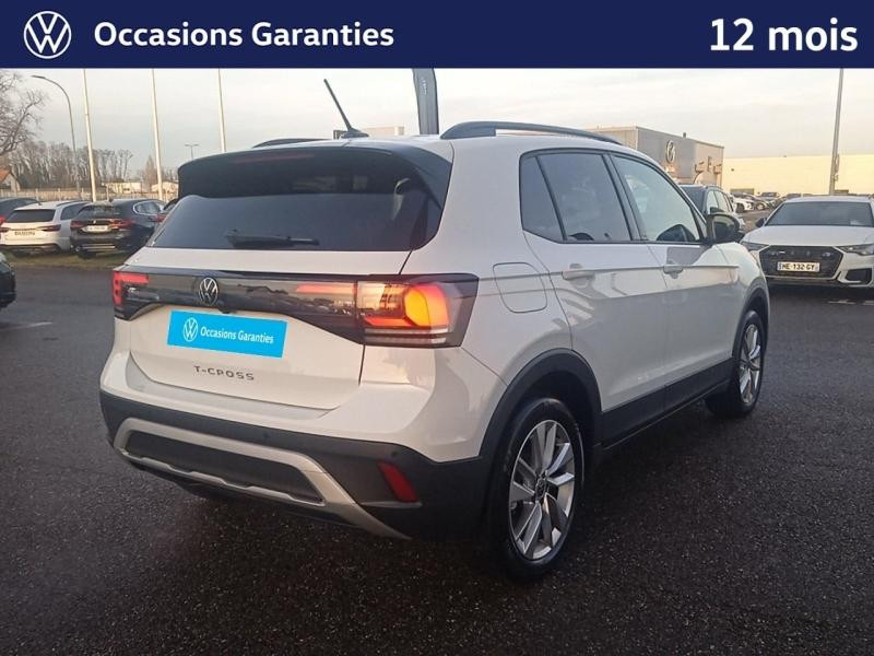 Occasion VOLKSWAGEN T-Cross 1.0 TSI 116 VW Edition DSG7 / APP Connect / Caméra / Keyless / Feux LED / Régulateur Adaptat 2025 Blanc Pur 24989 € à Haguenau