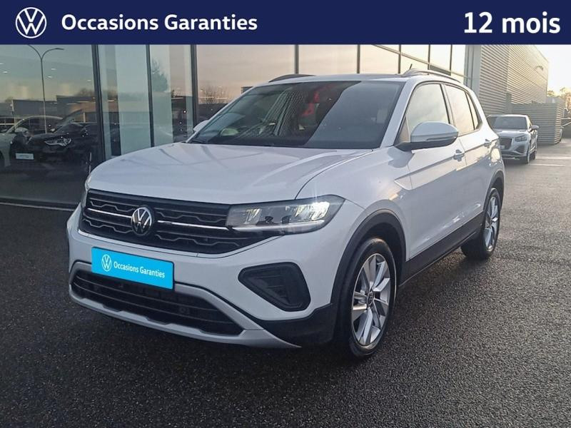 Occasion VOLKSWAGEN T-Cross 1.0 TSI 116 VW Edition DSG7 / APP Connect / Caméra / Keyless / Feux LED / Régulateur Adaptat 2025 Blanc Pur 24989 € à Haguenau
