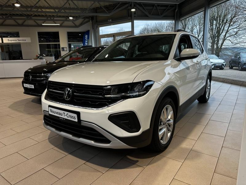 Occasion VOLKSWAGEN T-Cross 1.0 TSI 116ch VW Edition 2025 Blanc Pur 26989 € à Haguenau