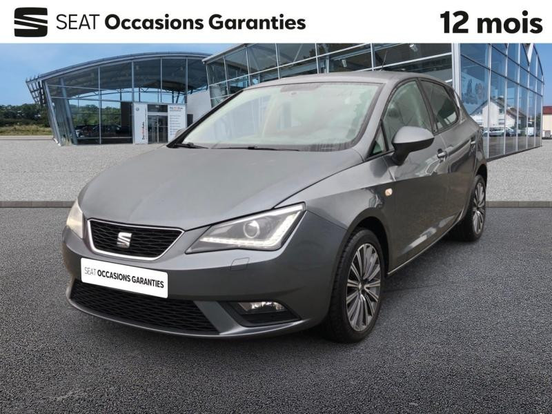 Occasion SEAT Ibiza 1.2 TSI 90 Connect / Full Link / Feux Bi-Xénon / Aide au Stationnement / Clim Auto 2015 Gris Pyrénéen 9889 € à Haguenau