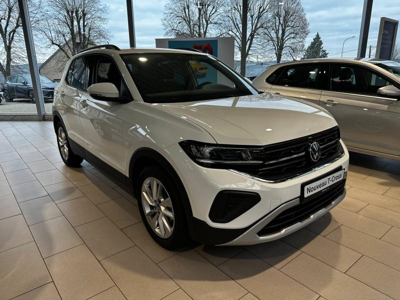 Occasion VOLKSWAGEN T-Cross 1.0 TSI 116ch VW Edition 2025 Blanc Pur 26989 € à Haguenau