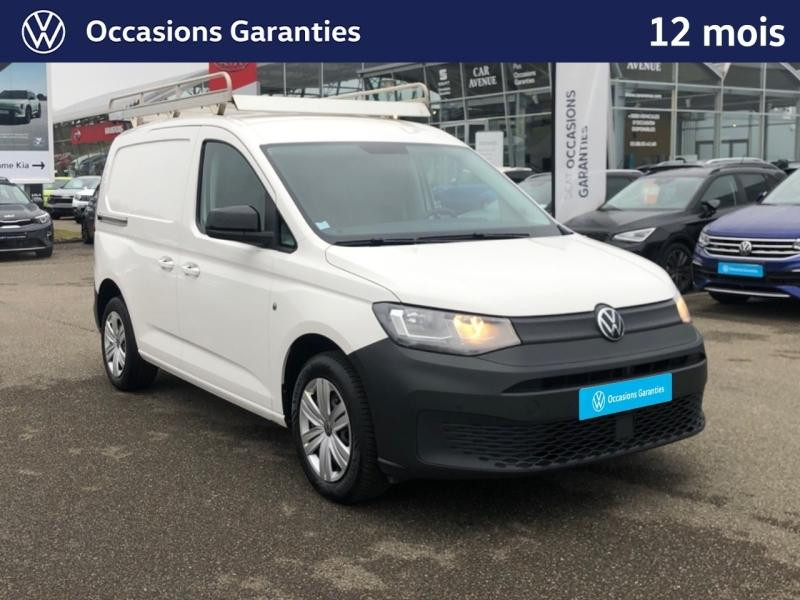 Used VOLKSWAGEN Caddy Cargo 2.0 TDI 122 1st Edition DGS7 / Clim / Keyless / Aide au Stationnement / Régulateur 2021 Blanc Candy € 18889 in Haguenau