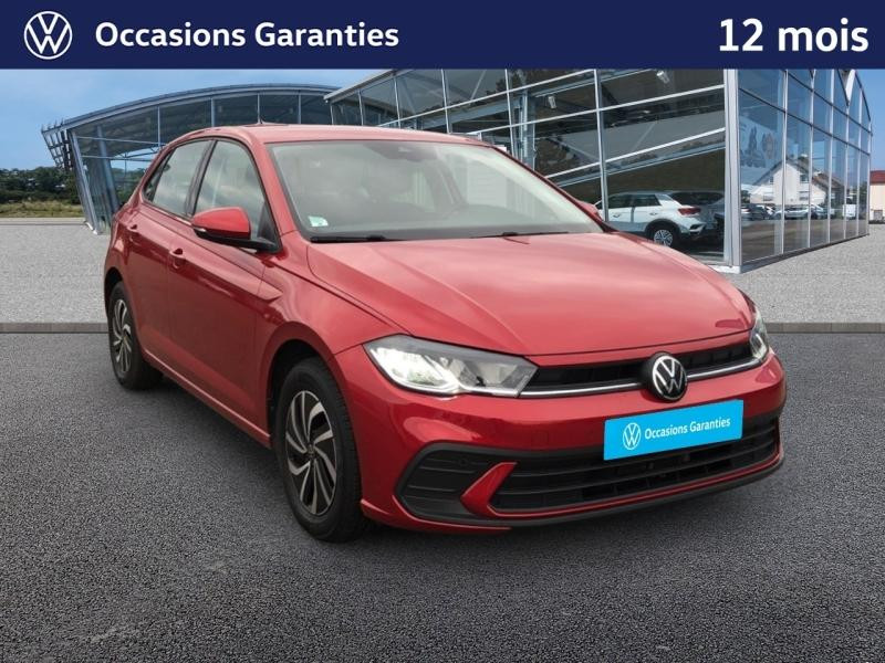 Used VOLKSWAGEN Polo 1.0 TSI 95 Life Business / GPS / Aide au Stationnement / Feux LED / Régulateur 2022 Rouge Roi metallisé € 15489 in Haguenau