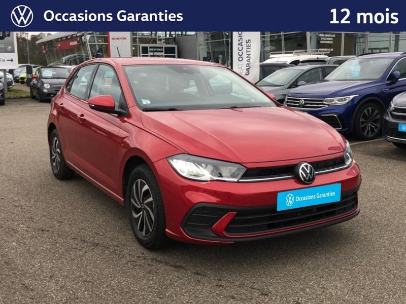 Used VOLKSWAGEN Polo 1.0 TSI 95 Life Business / GPS / Aide au Stationnement / Feux LED / Régulateur 2022 Rouge Roi metallisé € 15489 in Haguenau
