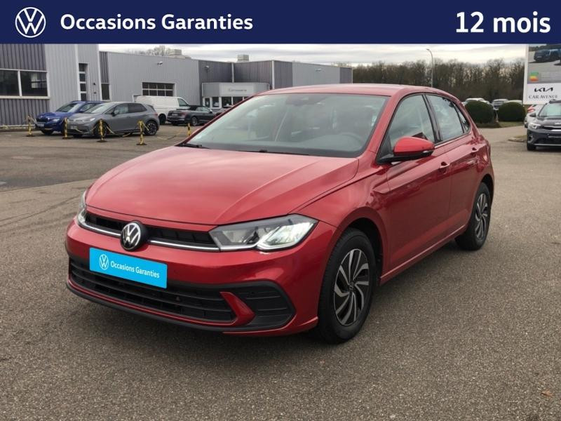 Used VOLKSWAGEN Polo 1.0 TSI 95 Life Business / GPS / Aide au Stationnement / Feux LED / Régulateur 2022 Rouge Roi metallisé € 15489 in Haguenau