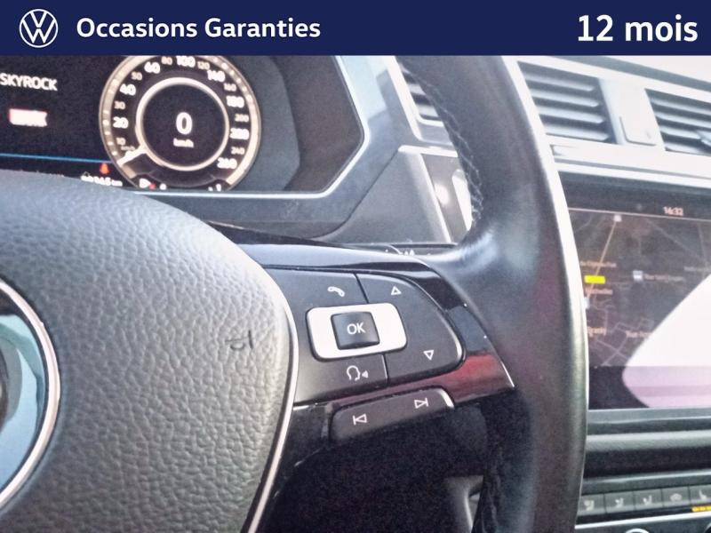 Used VOLKSWAGEN Tiguan 2.0 TDI 150 ch Carat Exclusive DSG7 / KEYLESS / APP CONNECT / SIEGES CUIRS ET CHAUFFANTS A ME 2018 Bleu Atlantique € 24989 in Haguenau