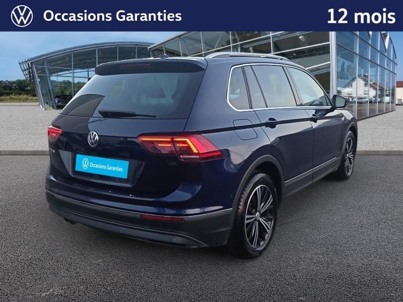Used VOLKSWAGEN Tiguan 2.0 TDI 150 ch Carat Exclusive DSG7 / KEYLESS / APP CONNECT / SIEGES CUIRS ET CHAUFFANTS A ME 2018 Bleu Atlantique € 24989 in Haguenau
