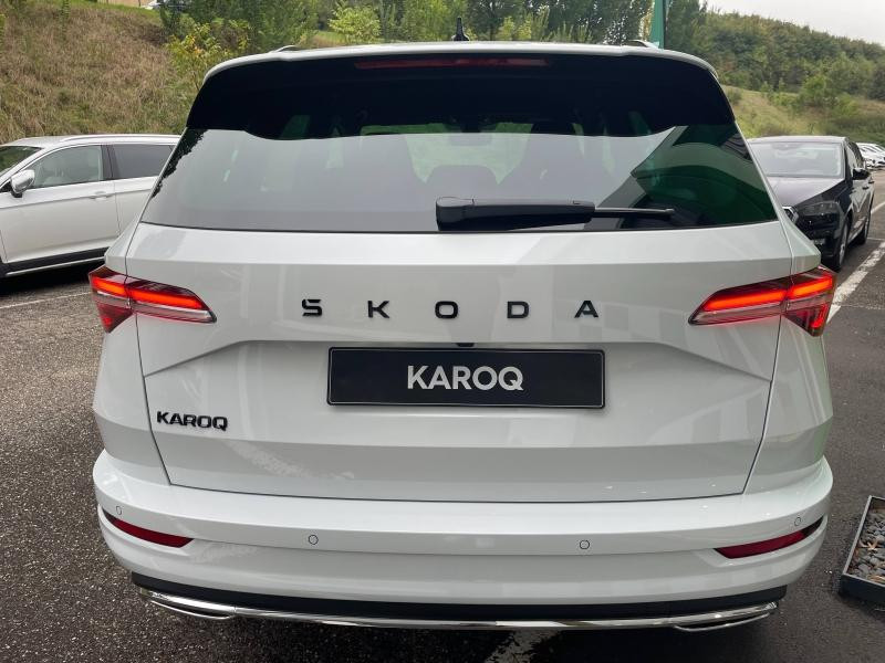 Used SKODA Karoq 1.5 TSI ACT 150ch Sportline DSG7 2025 Blanc Lune métallisée € 37489 in Haguenau