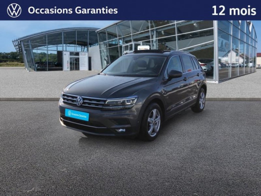 Used VOLKSWAGEN Tiguan 1.5 TSI EVO150 Carat DSG7 / APP Connect / GPS / Caméra / Keyless / Affichage Tête Haute 2019 Gris Indium € 25,989 in Haguenau
