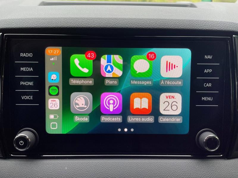 Used SKODA Karoq 1.5 TSI ACT 150ch Sportline DSG7 2025 Blanc Lune métallisée € 37489 in Haguenau