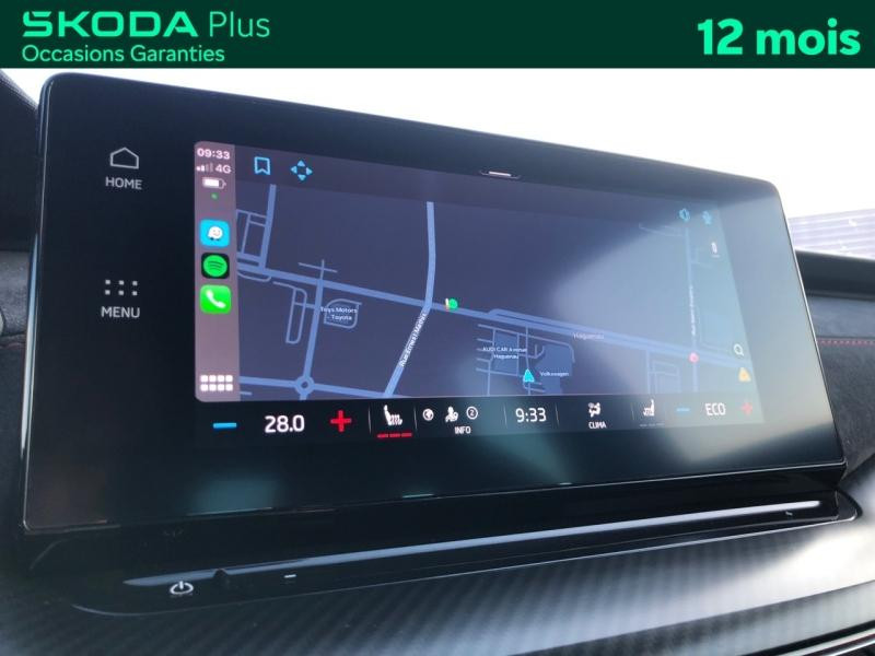Occasion SKODA Octavia 1.4 TSI PHEV iV 245 ch RS DSG6 / APP CONNECT / CAMERA / GPS 2020 Noir Magic métallisée 29990 € à Haguenau