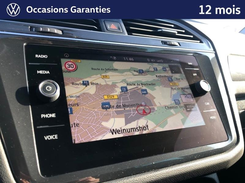 Used VOLKSWAGEN Tiguan 1.5 TSI EVO150 Carat DSG7 / APP Connect / GPS / Caméra / Keyless / Affichage Tête Haute 2019 Gris Indium € 25989 in Haguenau