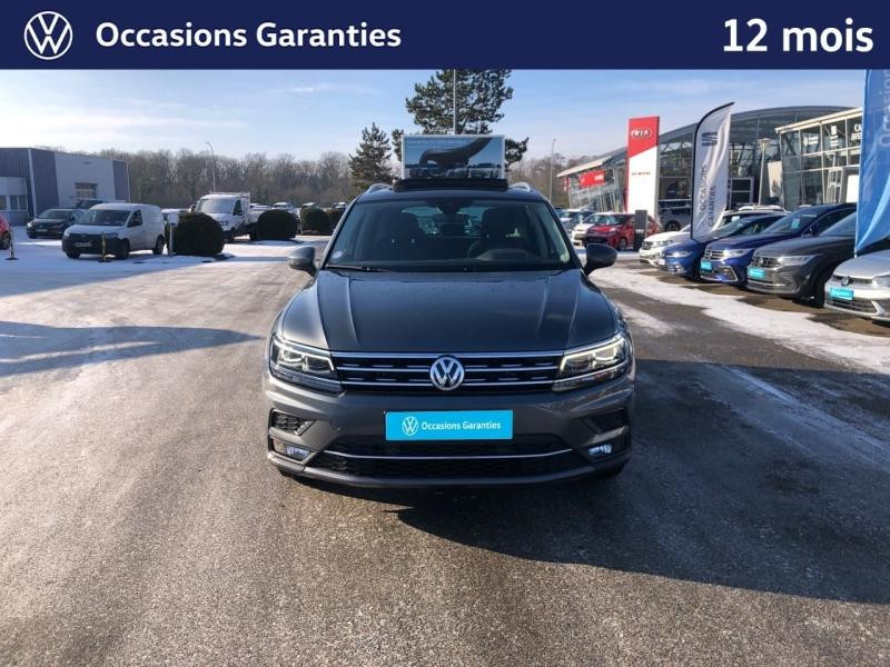 Used VOLKSWAGEN Tiguan 1.5 TSI EVO150 Carat DSG7 / APP Connect / GPS / Caméra / Keyless / Affichage Tête Haute 2019 Gris Indium € 25989 in Haguenau
