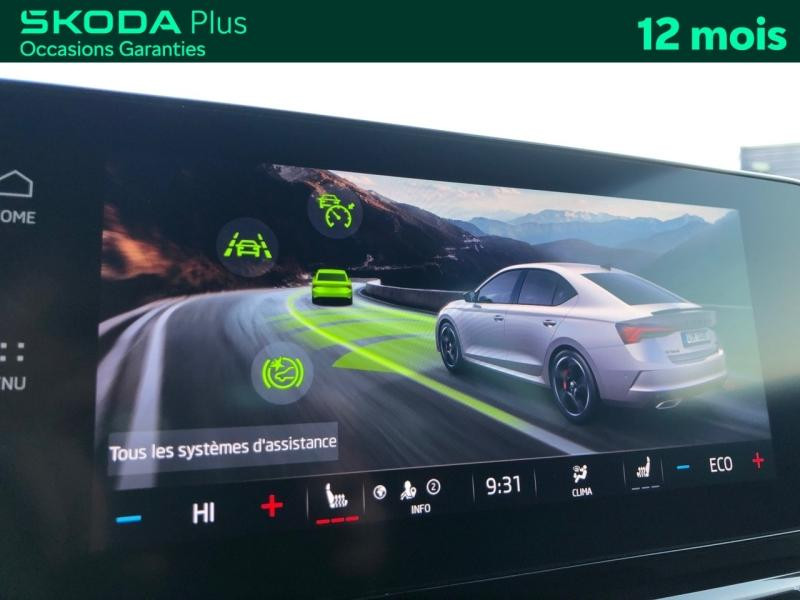 Occasion SKODA Octavia 1.4 TSI PHEV iV 245 ch RS DSG6 / APP CONNECT / CAMERA / GPS 2020 Noir Magic métallisée 29990 € à Haguenau