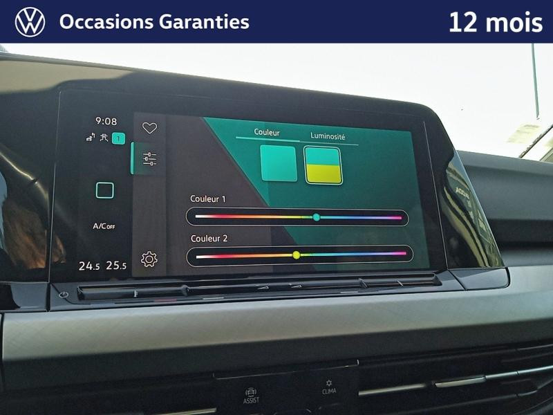 Used VOLKSWAGEN Golf 1.5 eTSI 150 Life Business 1st DSG7 / GPS / Caméra / Feux LED / Régulateur Adaptatif 2021 Blanc Pur € 20989 in Haguenau