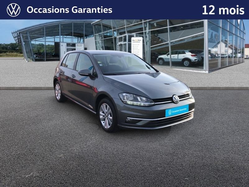 Occasion VOLKSWAGEN Golf 2.0 TDI 150 Confortline Business DSG7 5 portes / APP Connect / GPS / Régulateur Adaptatif 2019 Gris Indium 15989 € à Haguenau