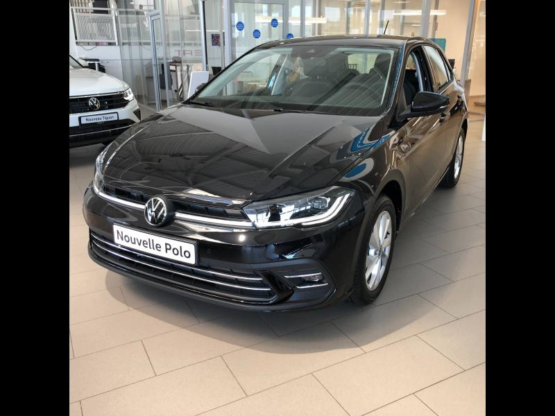Occasion VOLKSWAGEN Polo 1.0 TSI 95 Style DSG7 / GPS / Caméra / Feux LED / Clim Auto / Régulateur Adaptatif 2022 Noir Intense nacré 19989 € à Haguenau