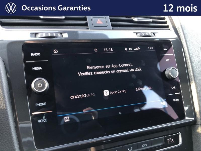 Occasion VOLKSWAGEN Golf 2.0 TDI 150 Confortline Business DSG7 5 portes / APP Connect / GPS / Régulateur Adaptatif 2019 Gris Indium 15989 € à Haguenau