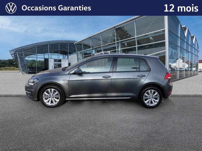 Occasion VOLKSWAGEN Golf 2.0 TDI 150 Confortline Business DSG7 5 portes / APP Connect / GPS / Régulateur Adaptatif 2019 Gris Indium 15989 € à Haguenau