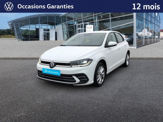 Occasion VOLKSWAGEN Polo 1.0 TSI 95 Style / GPS / Feux LED / Aide au Stationnement / Clim Auto / Régulateur Adaptatif 2022 Blanc Pur 17 989 € à Haguenau
