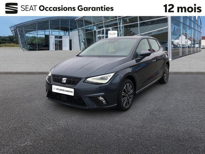 Occasion SEAT Ibiza 1.0 TSI 110 Copa / APP Connect / GPS / Caméra / Keyless / Feux LED 2022 Gris Magnétique métal 15989 € à Haguenau
