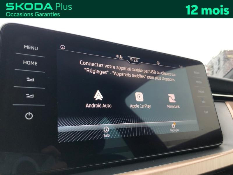 Occasion SKODA Kamiq 1.0 TSI Evo 110 Style / GPS / Caméra / Feux Full LED / Sièges Chauffants 2023 Noir Magic nacré 19489 € à Haguenau