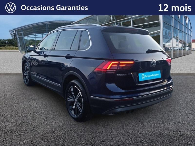 Used VOLKSWAGEN Tiguan 2.0 TDI 150 ch Carat Exclusive DSG7 / KEYLESS / APP CONNECT / SIEGES CUIRS ET CHAUFFANTS A ME 2018 Bleu Atlantique € 24889 in Haguenau