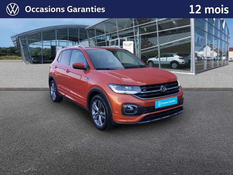 Occasion VOLKSWAGEN T-Cross 1.0 TSI 110 R-Line Tech / GPS / Caméra / Feux LED / Keyless / Régulateur Adaptatif 2022 Orange 20989 € à Haguenau