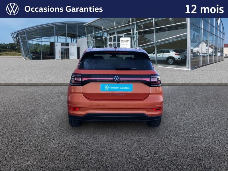 Occasion VOLKSWAGEN T-Cross 1.0 TSI 110 R-Line Tech / GPS / Caméra / Feux LED / Keyless / Régulateur Adaptatif 2022 Orange 20989 € à Haguenau