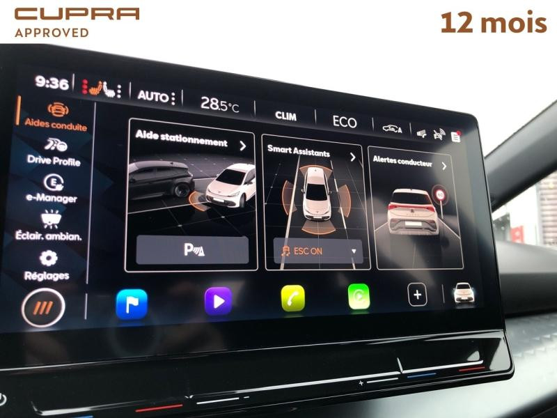 Occasion CUPRA Born 204 L 58 kWh V / GPS / Caméra / Affichage Tête Haute / Pompe à Chaleur / Sièges Chauffants 2022 Gris Quasar 23989 € à Haguenau