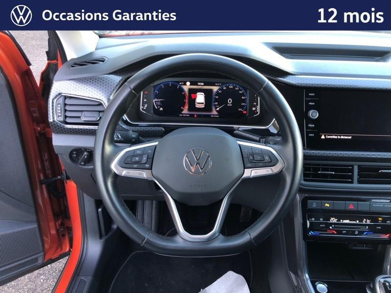 Occasion VOLKSWAGEN T-Cross 1.0 TSI 110 R-Line Tech / GPS / Caméra / Feux LED / Keyless / Régulateur Adaptatif 2022 Orange 20989 € à Haguenau