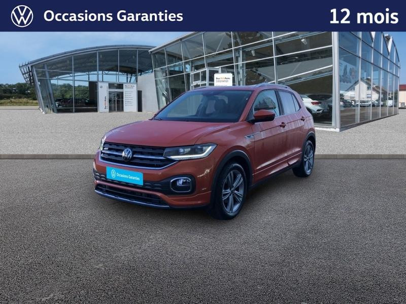 Occasion VOLKSWAGEN T-Cross 1.0 TSI 110 R-Line Tech / GPS / Caméra / Feux LED / Keyless / Régulateur Adaptatif 2022 Orange 20989 € à Haguenau