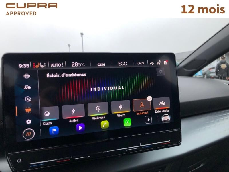 Occasion CUPRA Born 204 L 58 kWh V / GPS / Caméra / Affichage Tête Haute / Pompe à Chaleur / Sièges Chauffants 2022 Gris Quasar 23989 € à Haguenau