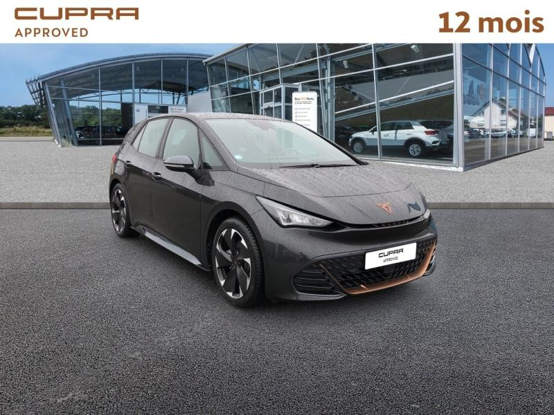 Occasion CUPRA Born 204 L 58 kWh V / GPS / Caméra / Affichage Tête Haute / Pompe à Chaleur / Sièges Chauffants 2022 Gris Quasar 23989 € à Haguenau