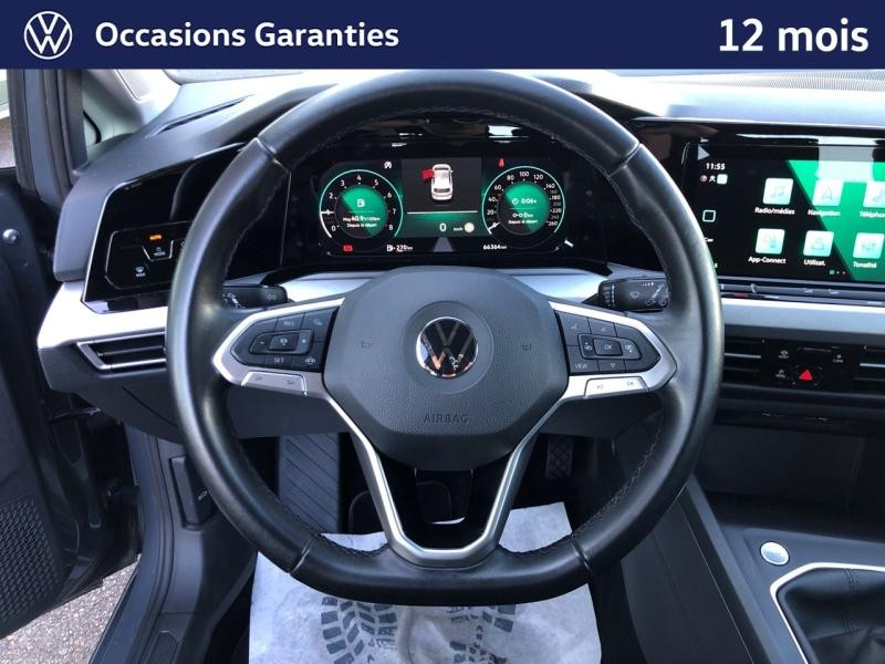 Used VOLKSWAGEN Golf 1.0 TSI 110 Life / GPS / Caméra / Feux LED / Clim Auto / Régulateur Adaptatif 2021 Gris Dauphin métallisée € 17889 in Haguenau