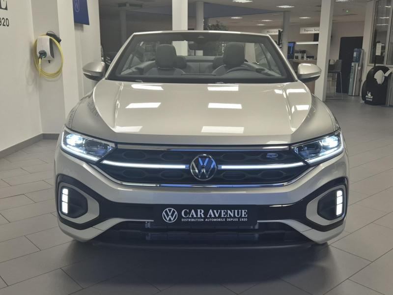 Occasion VOLKSWAGEN T-Roc Cabriolet 1.5 TSI Evo2 150ch R-Line DSG7 2026 Gris Ivoire métallisée, capote noire 44989 € à Haguenau