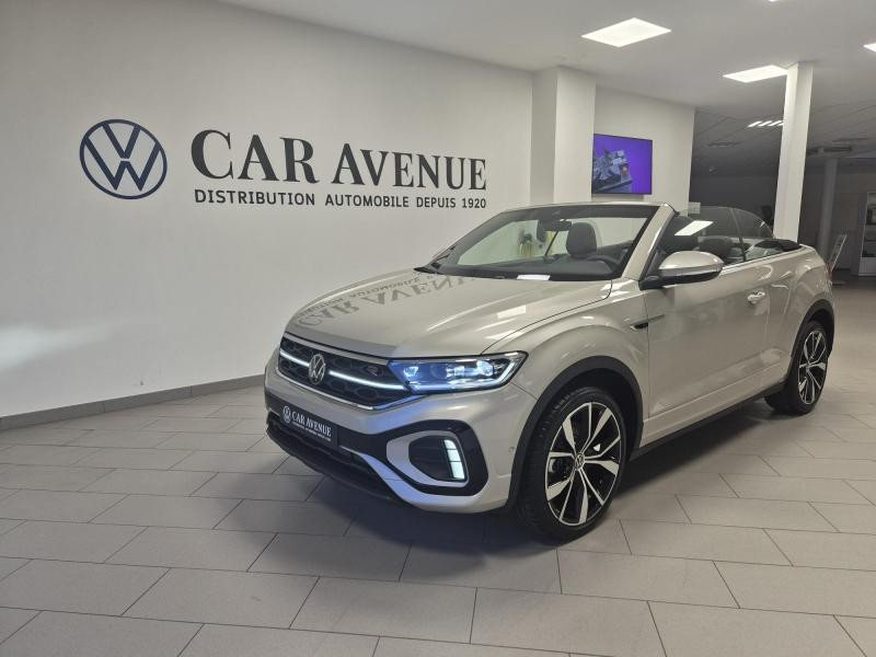 Occasion VOLKSWAGEN T-Roc Cabriolet 1.5 TSI Evo2 150ch R-Line DSG7 2026 Gris Ivoire métallisée, capote noire 44989 € à Haguenau