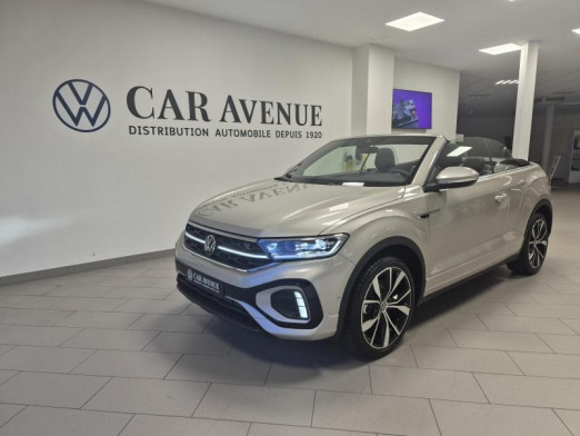 Occasion VOLKSWAGEN T-Roc Cabriolet 1.5 TSI Evo2 150ch R-Line DSG7 2026 Gris Ivoire métallisée, capote noire 44 989 € à Haguenau