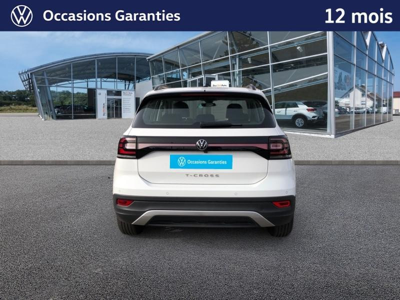 Used VOLKSWAGEN T-Cross 1.0 TSI 110 Active DSG7 / APP Connect / Caméra / Keyless / Régulateur Adaptatif 2022 Blanc Pur € 21389 in Haguenau
