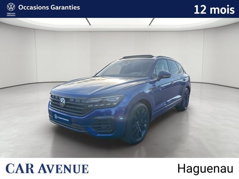Occasion VOLKSWAGEN Touareg 3.0 TSI eHybrid 462ch R 4Motion BVA8 2020 Bleu Aquamarine 49889 € à Haguenau