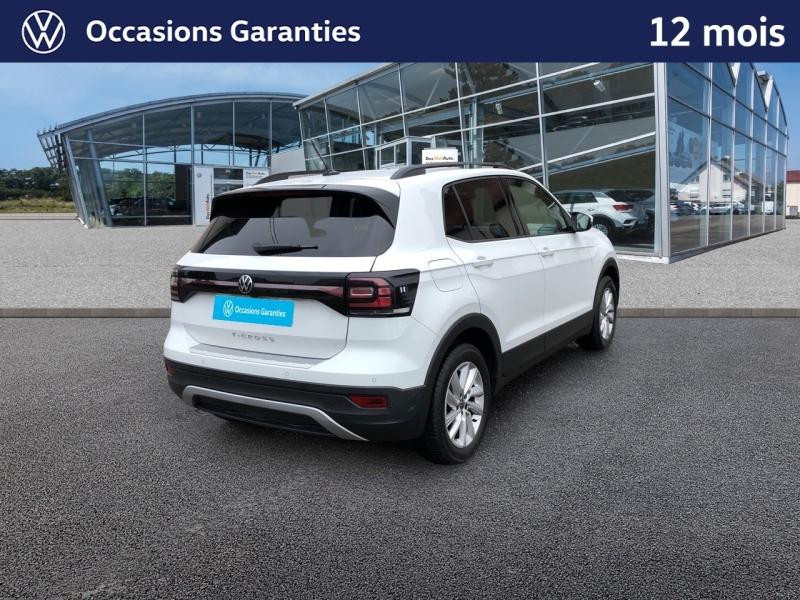 Used VOLKSWAGEN T-Cross 1.0 TSI 110 ch type Lounge DSG7 / ACC / CAMERA / APP CONNECT / SIEGES CHAUFFANTS 2021 Blanc Pur € 17989 in Haguenau