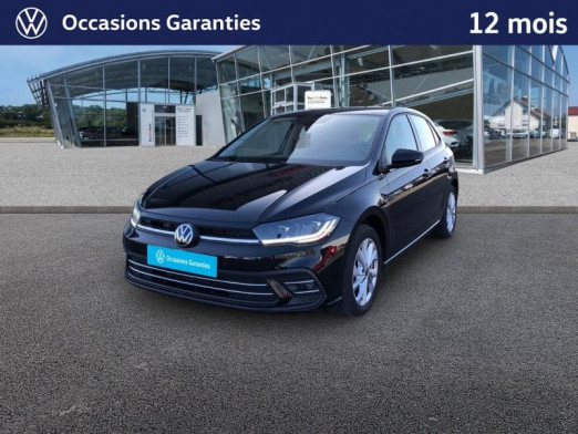 Occasion VOLKSWAGEN Polo 1.0 TSI 95 ch Style DSG7 / ACC / CAMERA / SIEGES CHAUFFANTS / KEYLESS 2022 Noir Intense nacré 20 990 € à Haguenau