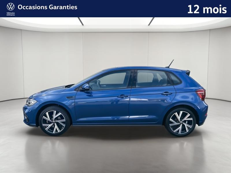 Used VOLKSWAGEN Polo 1.0 TSI 110 R-Line DSG7 / GPS / Feux Matrix LED / Clim Auto / Régulateur Adaptatif 2023 Bleu Récif métallisé € 21989 in Haguenau
