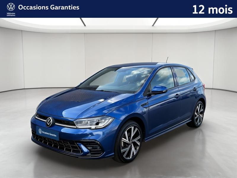 Used VOLKSWAGEN Polo 1.0 TSI 110 R-Line DSG7 / GPS / Feux Matrix LED / Clim Auto / Régulateur Adaptatif 2023 Bleu Récif métallisé € 21989 in Haguenau